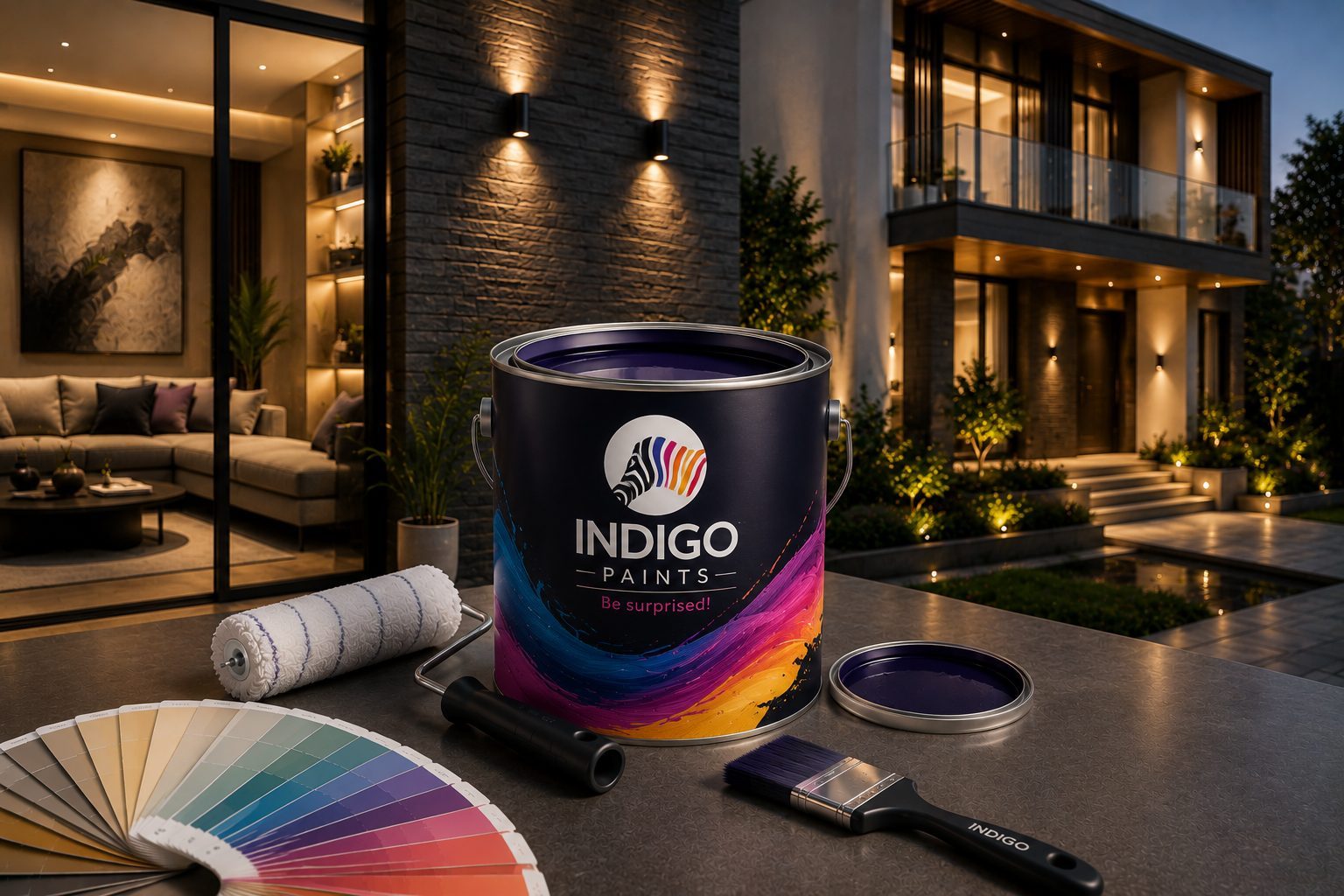 VNC Interiors Painting Dealer Services in Bangalore - Indigo Paints